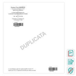 Blocs d'ordonnances non sécurisées