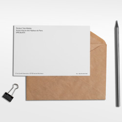 Cartes de correspondance - 10,5x21 cm + 100 enveloppes