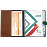 Agenda Sherpa de bureau 2027 ouvert