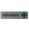 Plaque de signalisation infirmerie