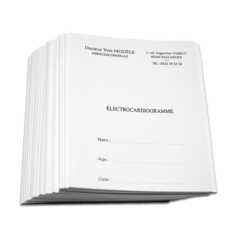 Cartons électrocardiogramme