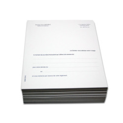 Relevés d'honoraires