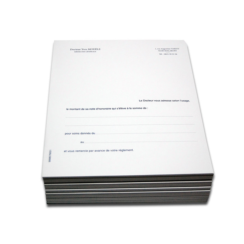 Relevés d'honoraires