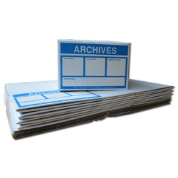 Boîtes à archives Europa par 10