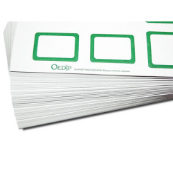 Supports radios dentaires Standard - 19,5x12,4 cm par 100