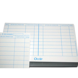 Suites dentaires Europa - 20,5x14,5 cm par 100