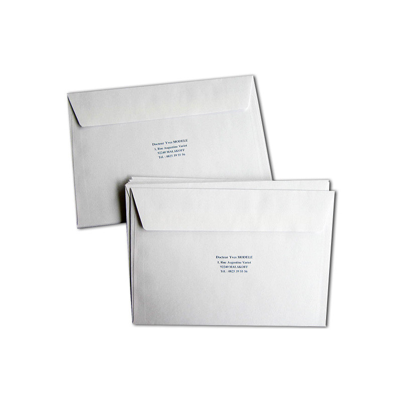 Enveloppes sans fenêtre
