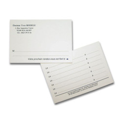 Cartes de 7 rendez-vous