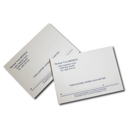 Cartes de 1 rendez-vous