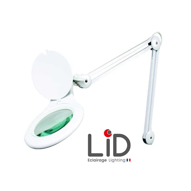 Loupe LID LED Vera 4W avec pince étau