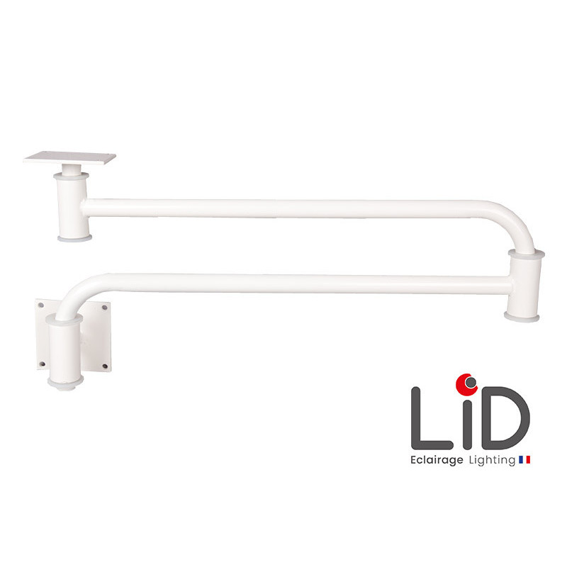 Bras mural articulé pour lampes LID