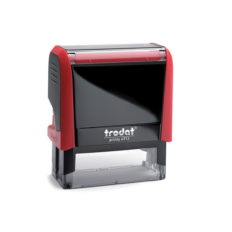 Tampon Trodat auto-encreur compact - 4 lignes