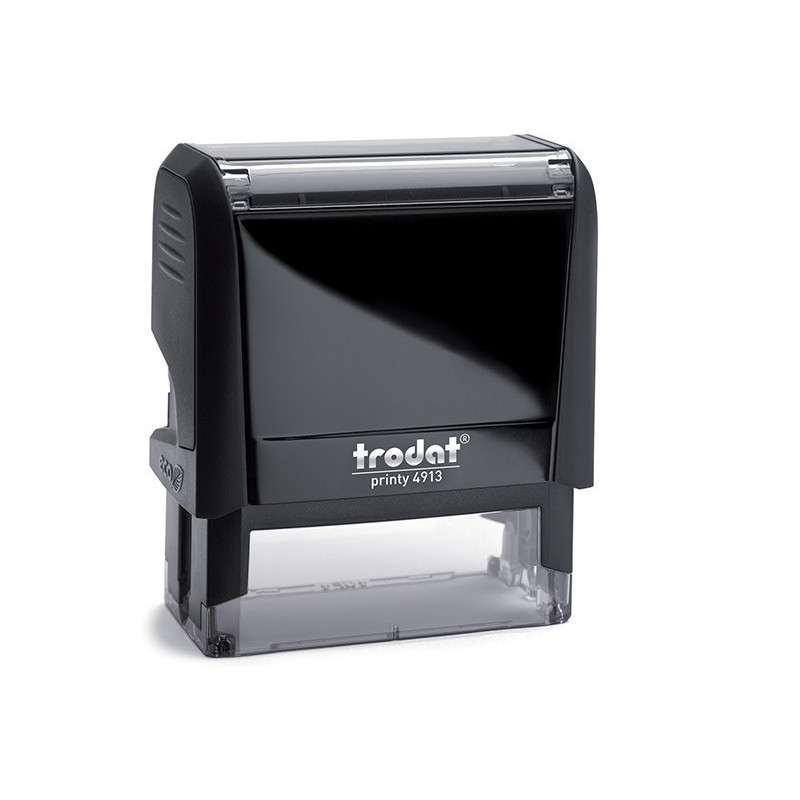 Tampon Trodat auto-encreur compact - 4 lignes