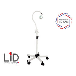 Lampe LID LED Carla 25° - 4,2W - L100 cm + pied roulant