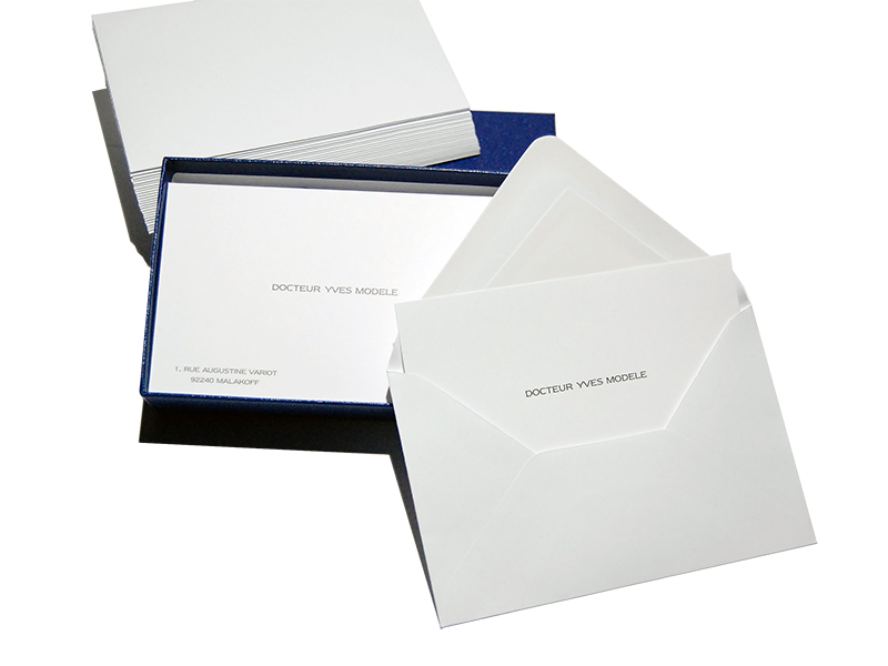 cartes de visite typo 8x12 8 par 100 100 enveloppes medivia cartes devisite