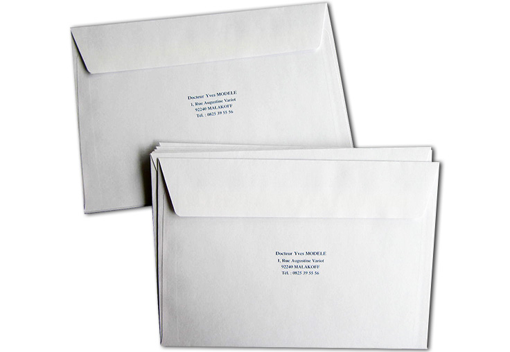 enveloppe sans fenêtre c6