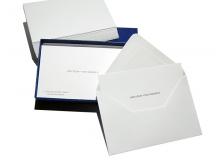 Cartes de Visite Typo 8x12,8 par 100 + 100 enveloppes