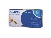 Gants d'examen vinyle Flexinyl sans poudre - taille S