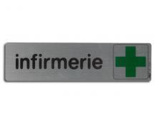 Plaque de signalisation infirmerie