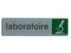 Plaque de signalisation laboratoire