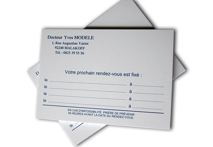 Rdv carte d